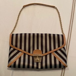 Henri Bendel classic stripe purse RARE